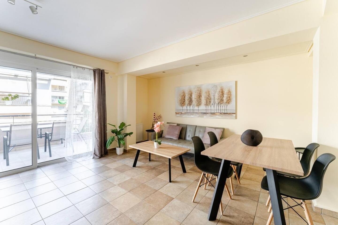 Lux & Style 75Sqm With Private Parking In Athens Apartment Exterior foto