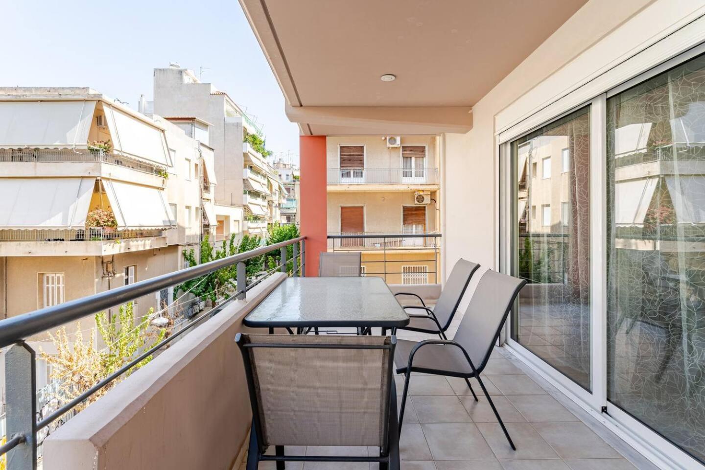 Lux & Style 75Sqm With Private Parking In Athens Apartment Exterior foto