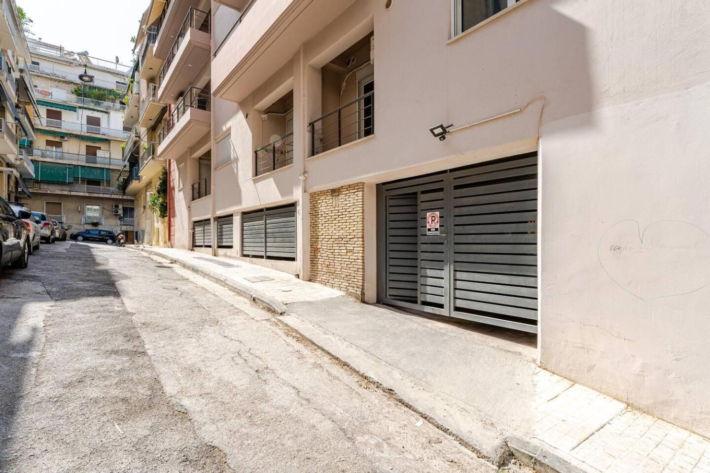 Lux & Style 75Sqm With Private Parking In Athens Apartment Exterior foto
