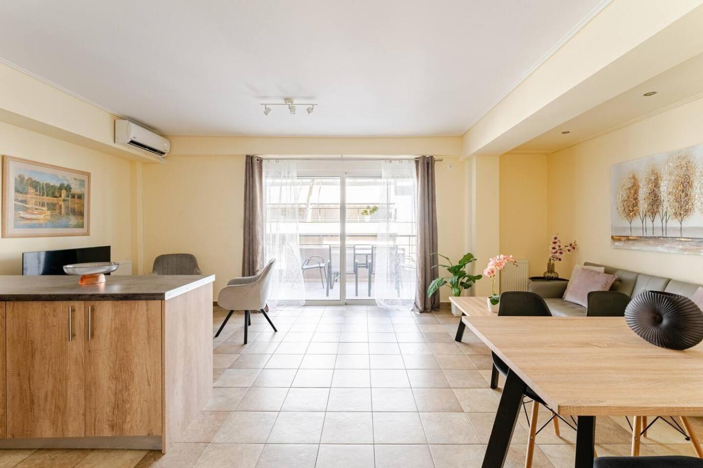 Lux & Style 75Sqm With Private Parking In Athens Apartment Exterior foto